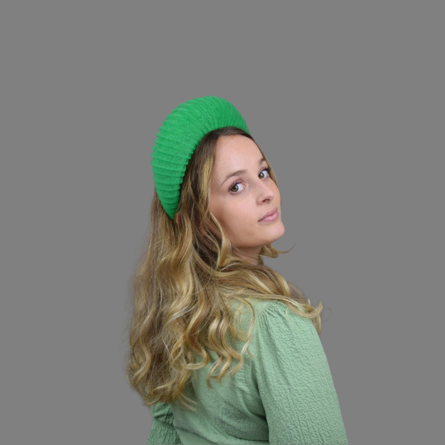 Emerald Green Wedding Headband