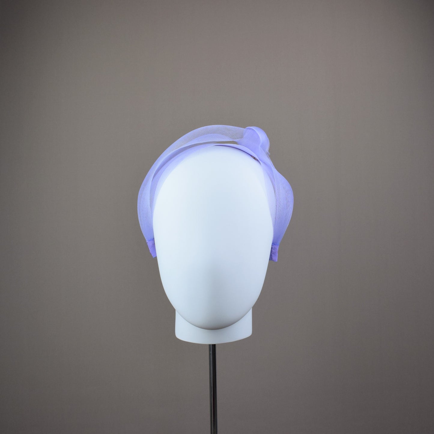 Navy Mesh Wedding Guest Headband