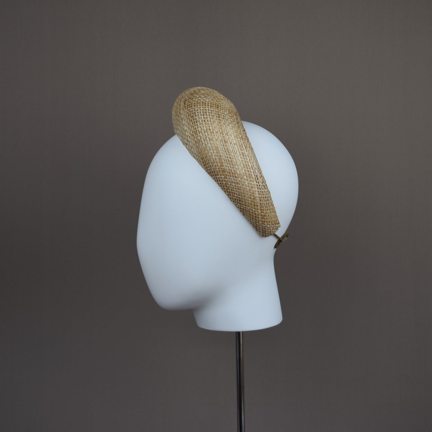 Chunky Natural Straw Headband