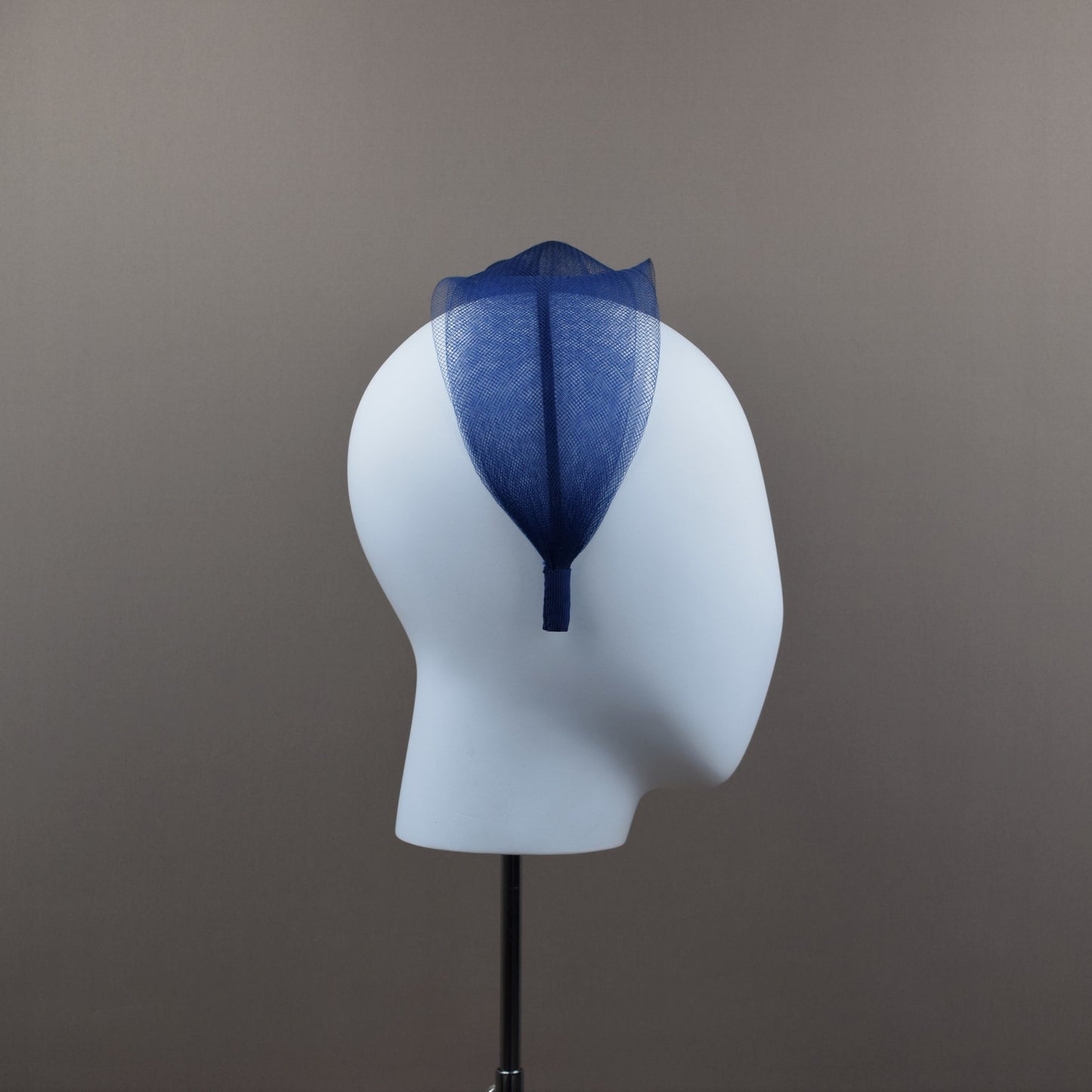 Navy Mesh Wedding Guest Headband