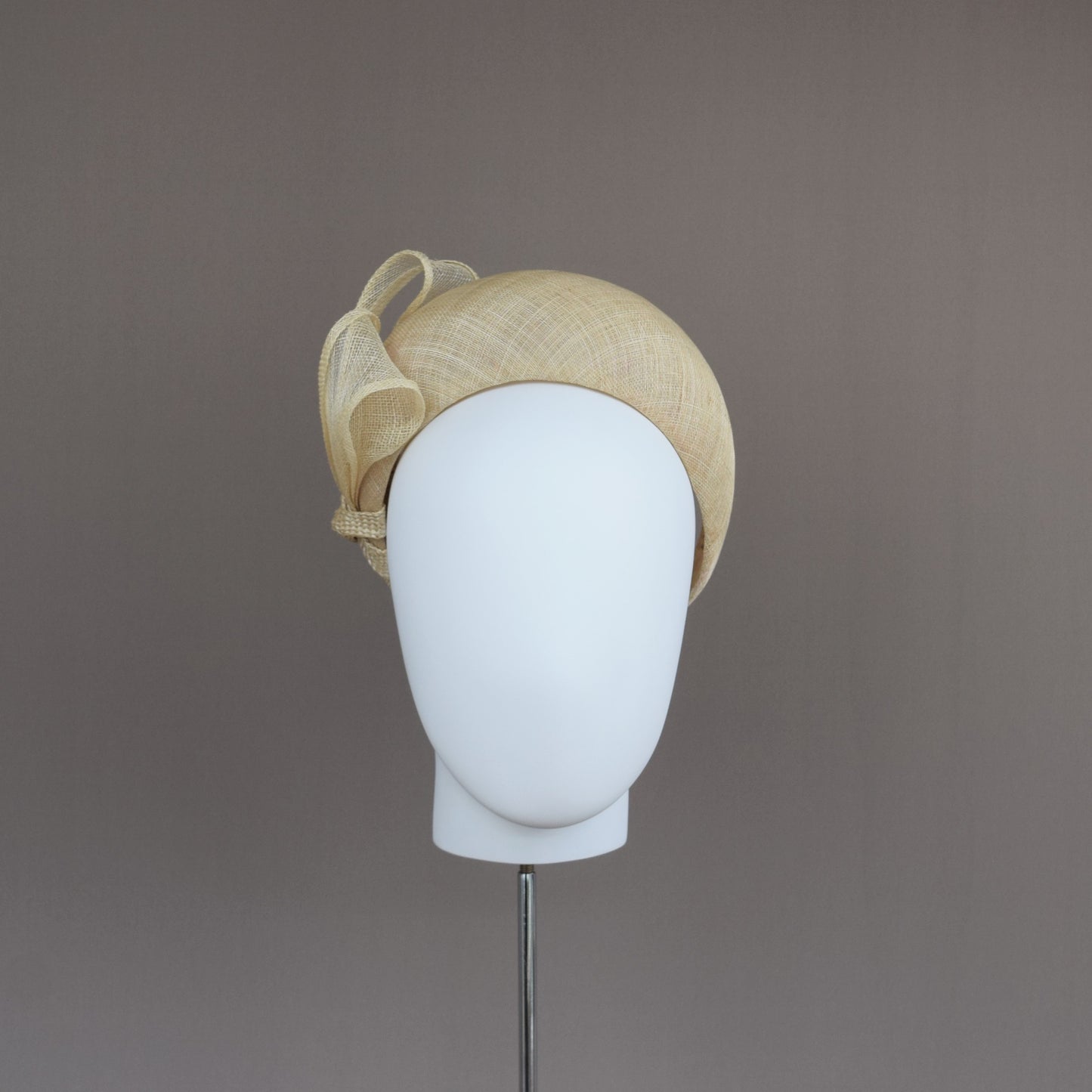 Natural Straw Wedding Guest Headband