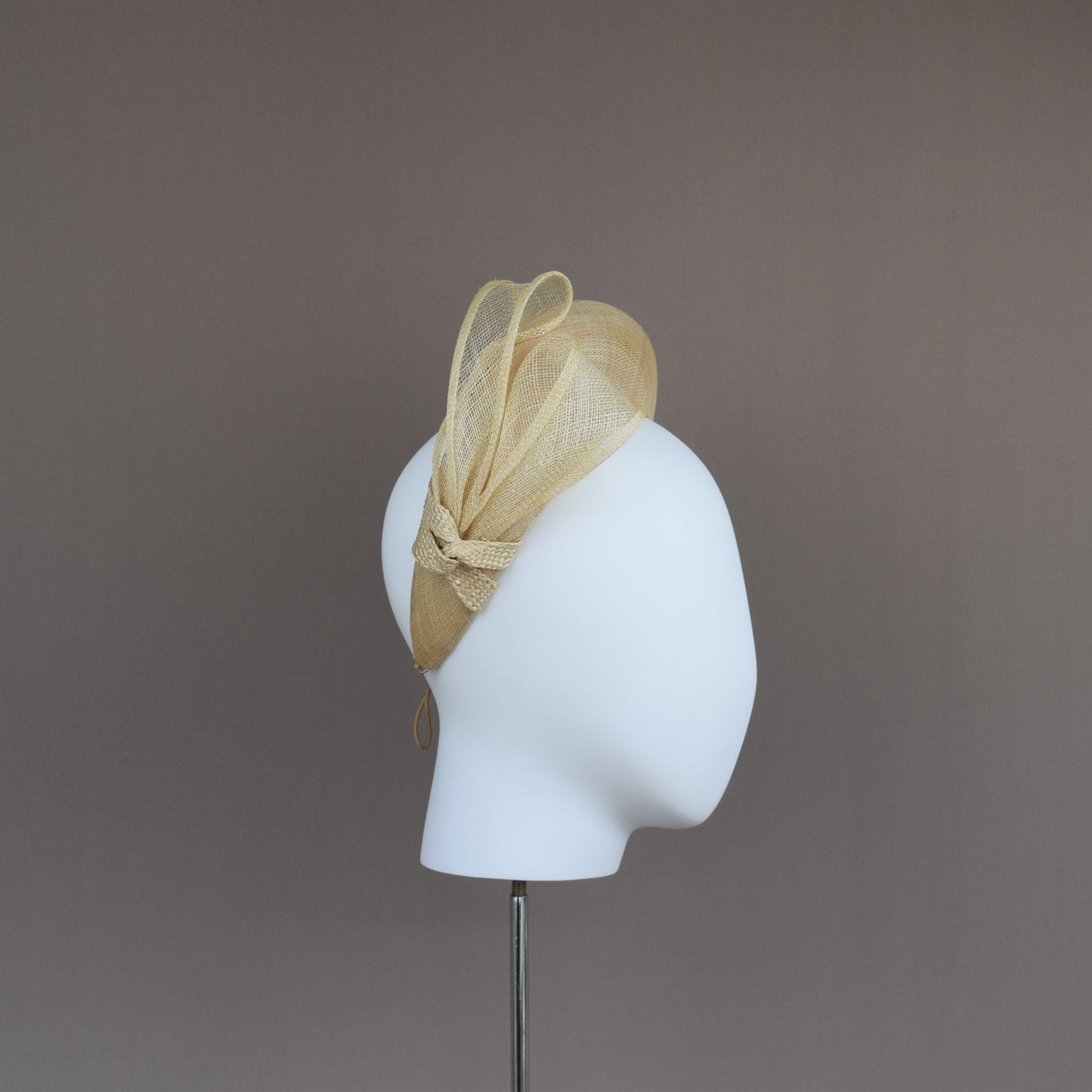 Natural Straw Wedding Guest Headband