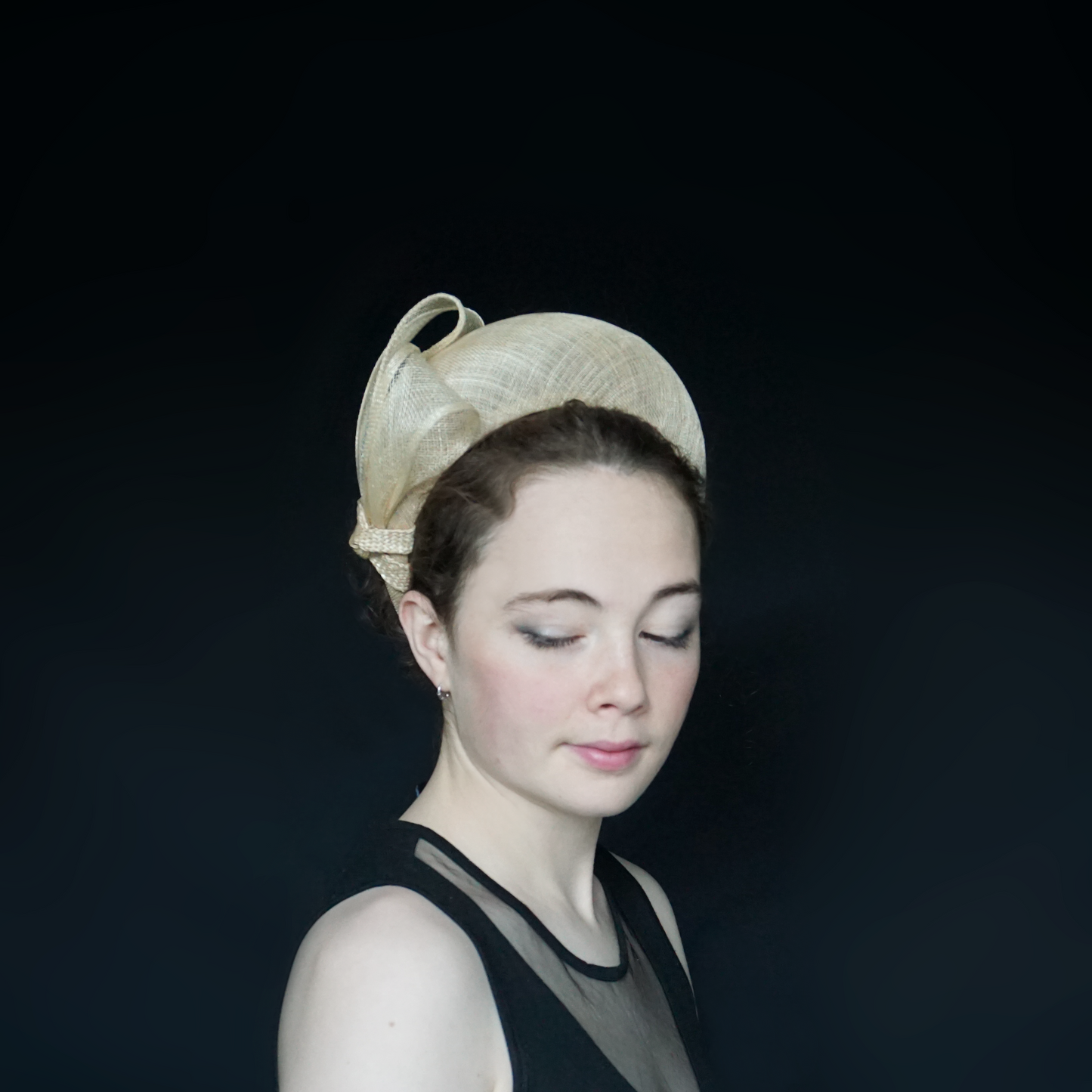 Natural Straw Wedding Guest Headband