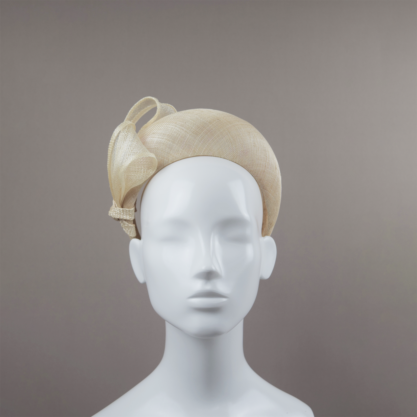 Natural Straw Wedding Guest Headband