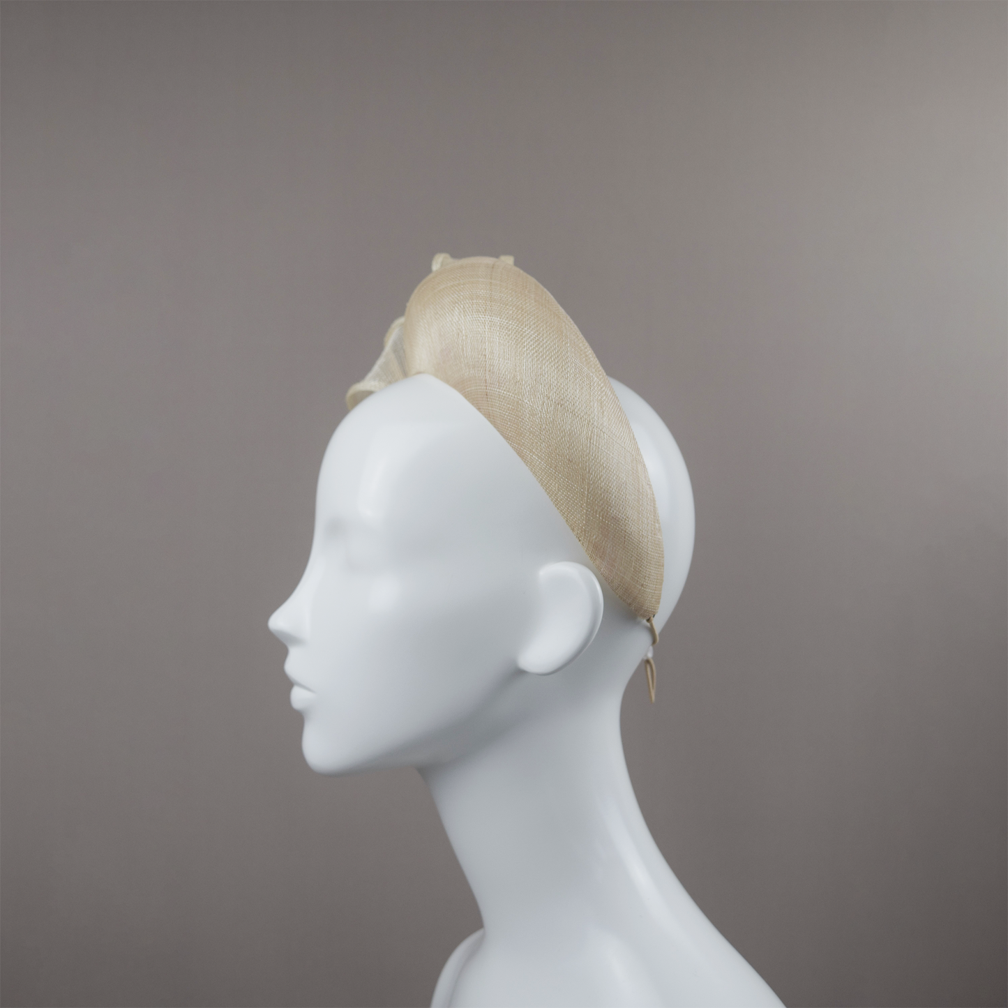 Natural Straw Wedding Guest Headband