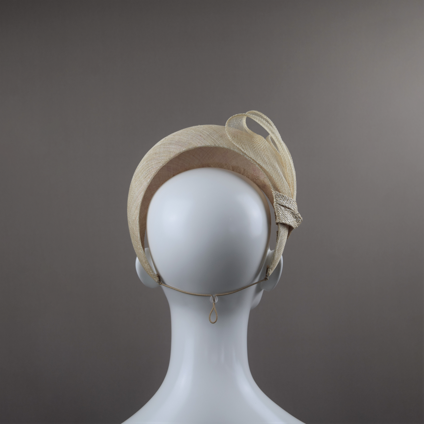 Natural Straw Wedding Guest Headband